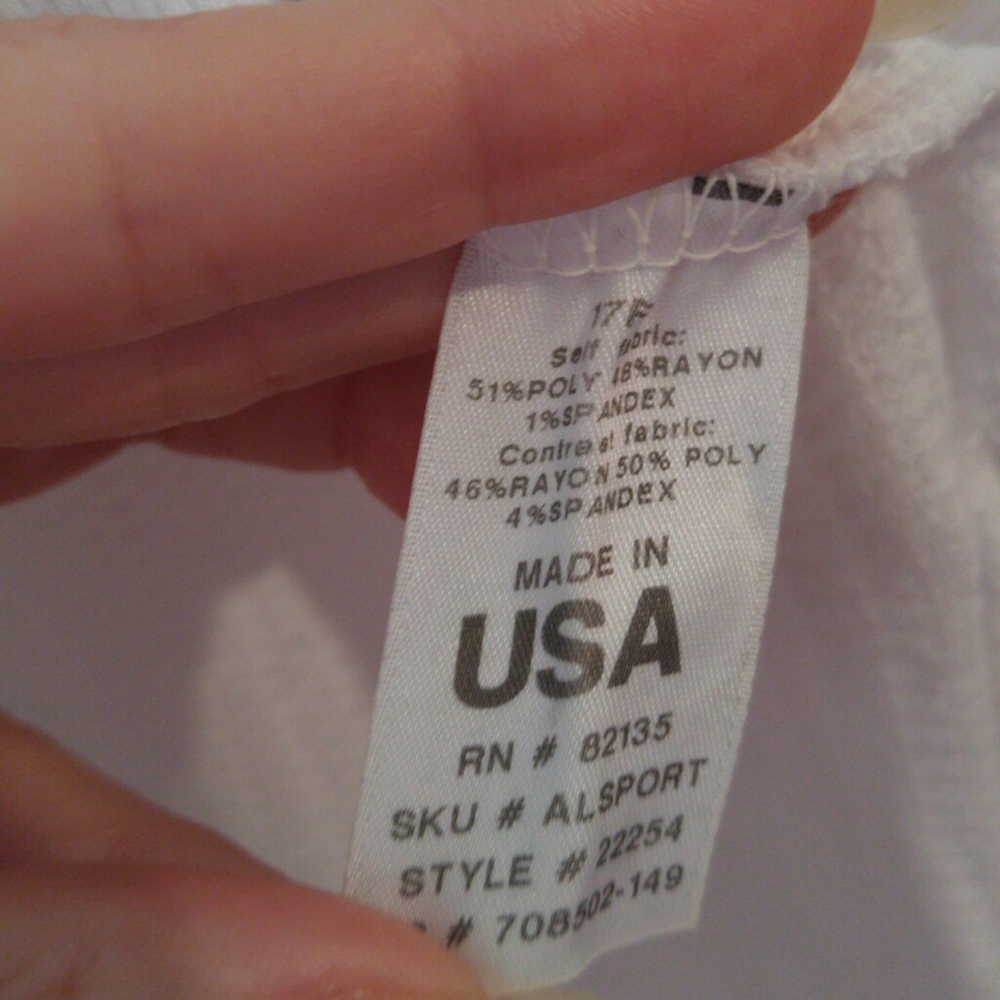 Fresh Produce thin white oversized pullover sweater top size medium/large - Picture 4 of 5